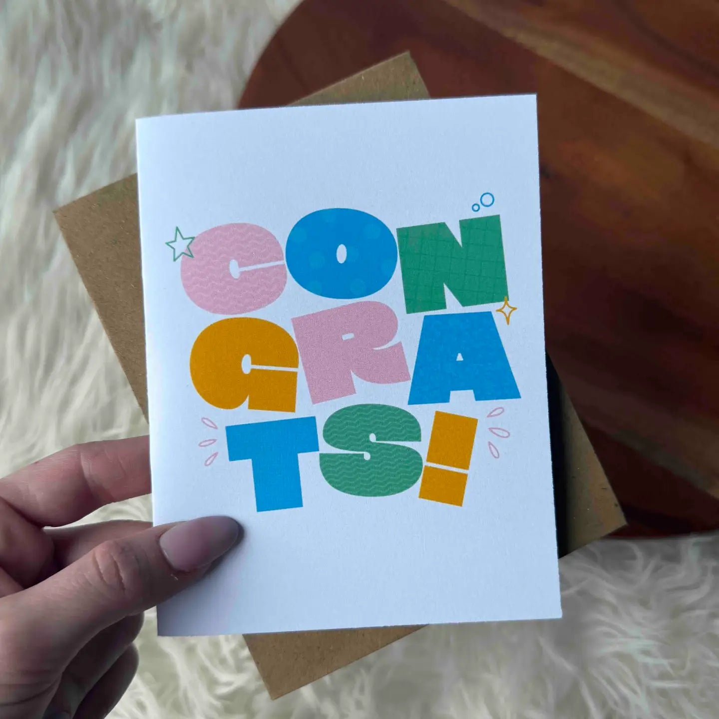 "Congrats!" Greeting Card