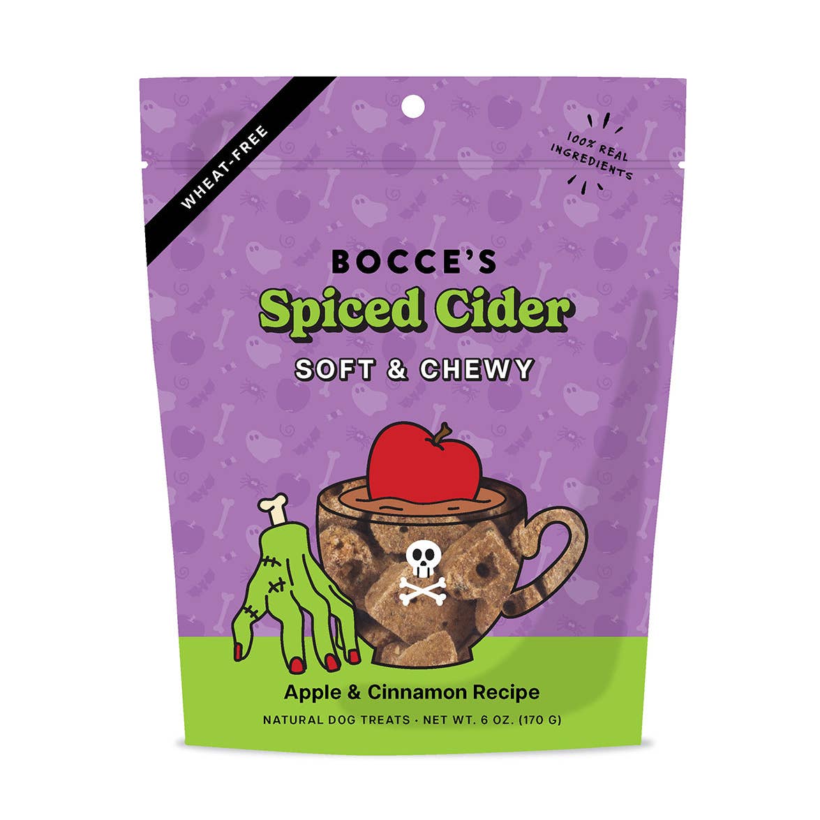 Bocce's Bakery Spiced Cider Soft & Chewy Dog Treats 6oz