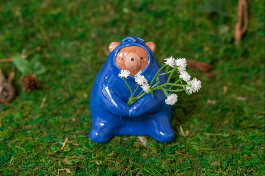 Blue-bear-ry Desk Buddy