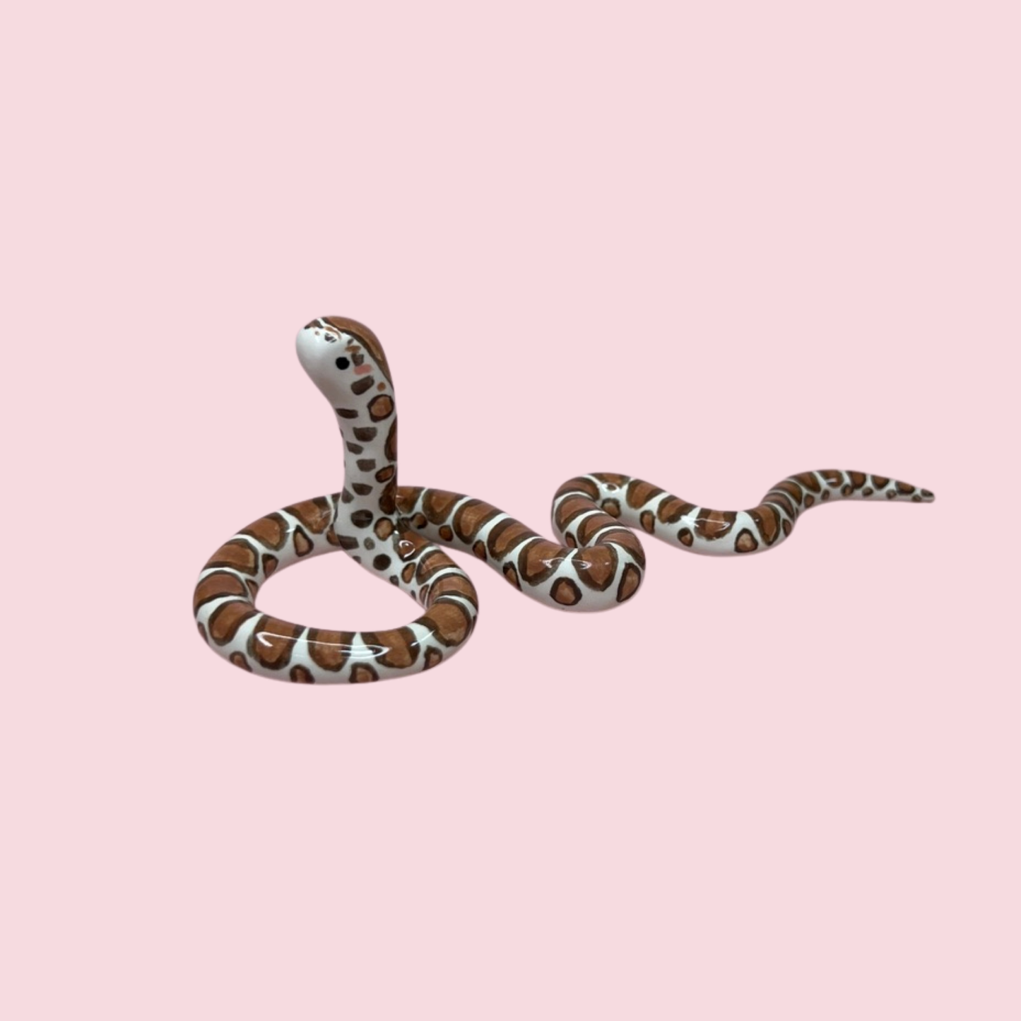 Detailed Mini Snake Figurine
