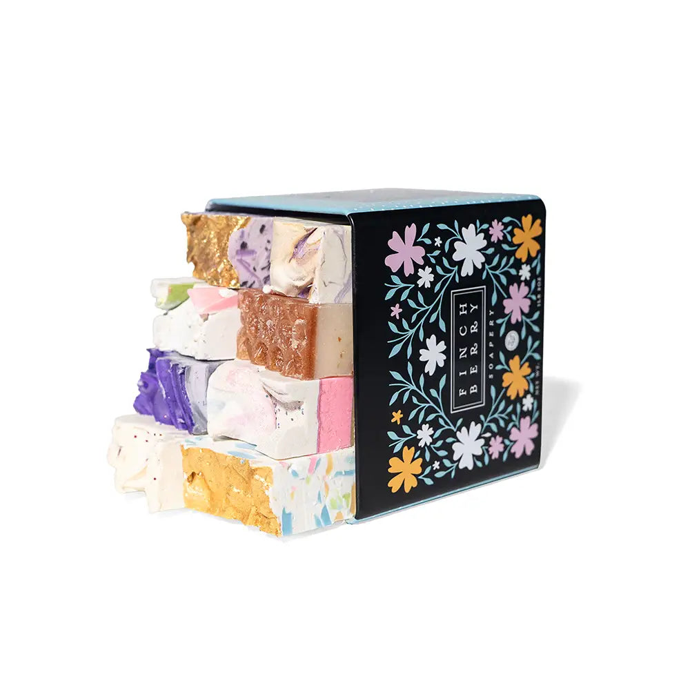 8 Pc Sampler Tin Handmade Soap Variety Pack