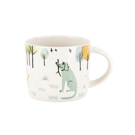 Handmade Ceramic Dog Mug