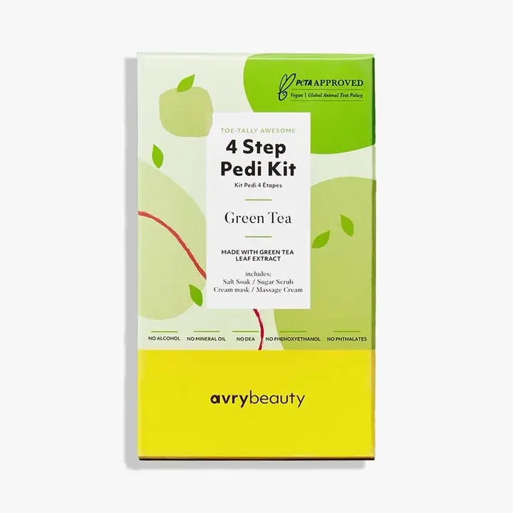 Green Tea 4 Step Pedi Kit