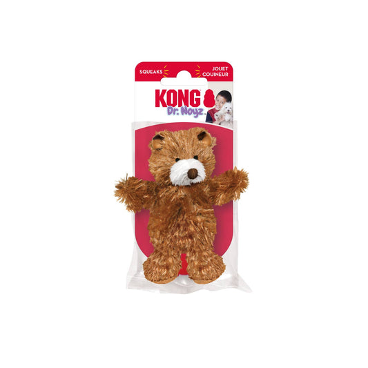 KONG Dr.Noyz Teddy Bear Dog Toy-Xs