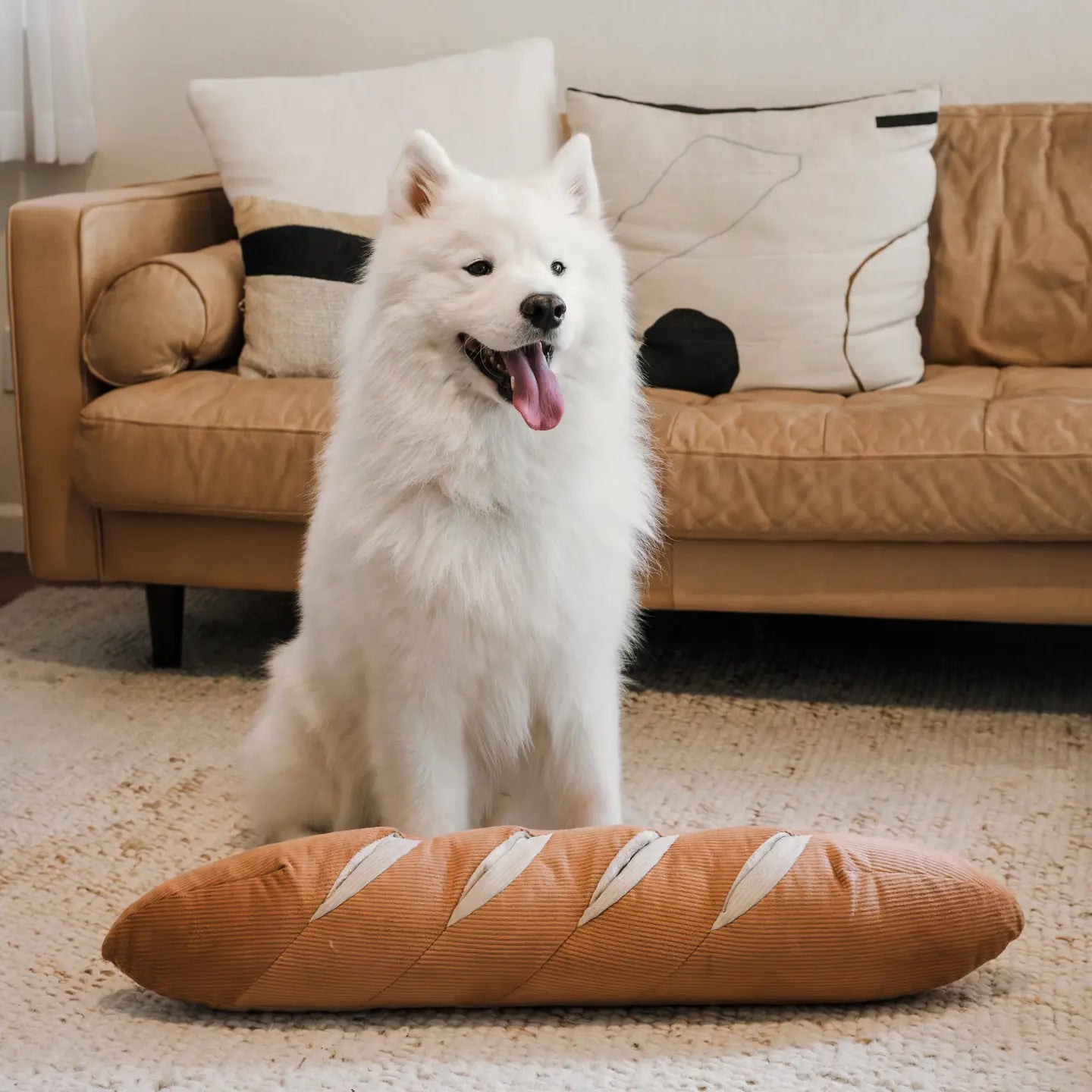 Baguette Enrichment Dog Toy
