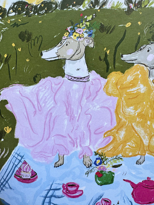 Iggys - A spot of tea Print 8x10