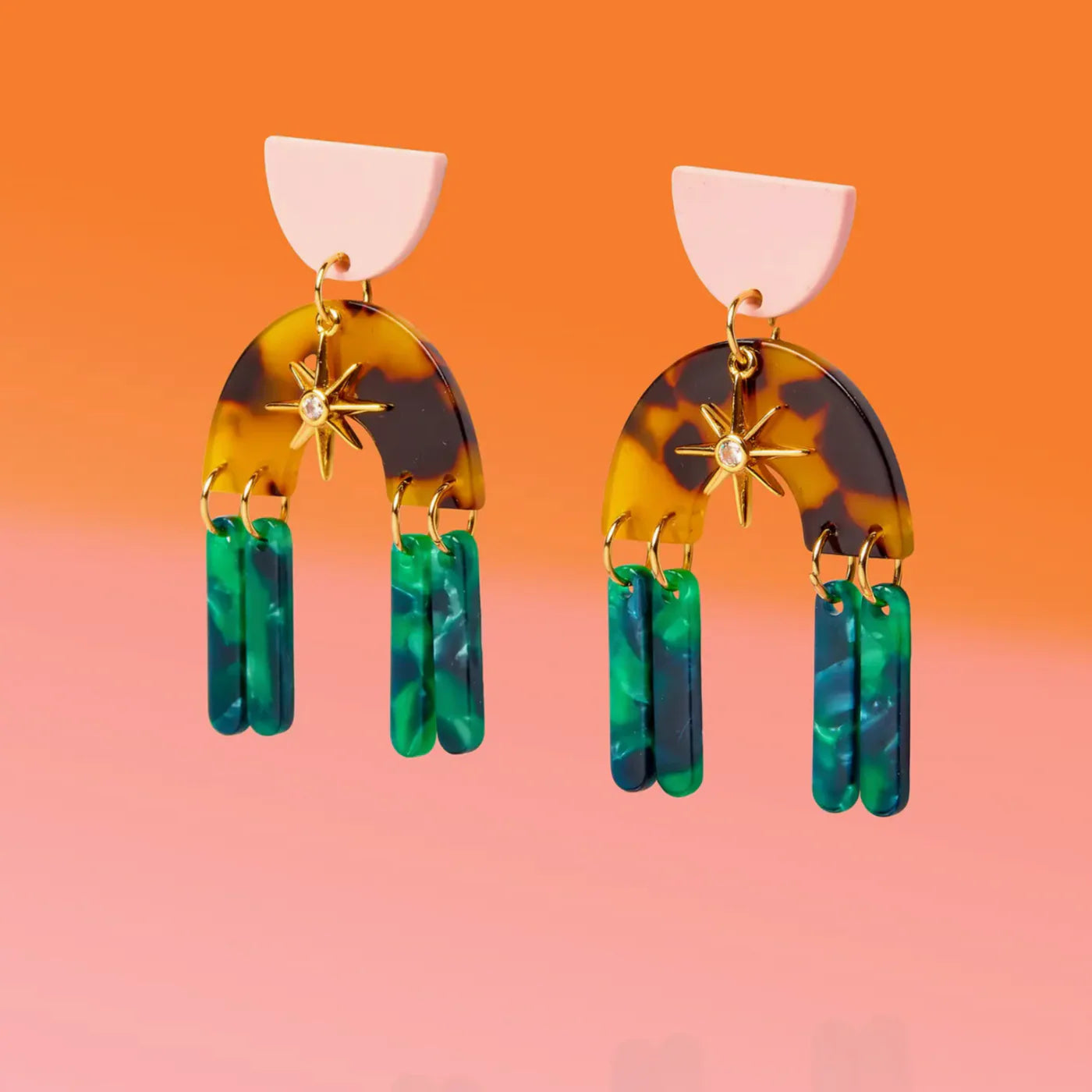 Deco Star Glam Fringe Dangles