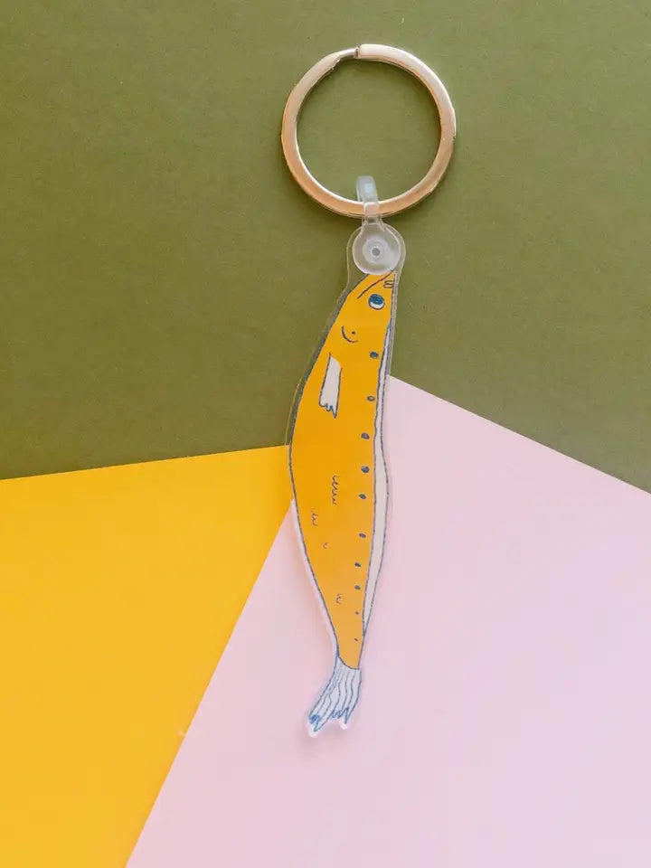 Sardine Keychain