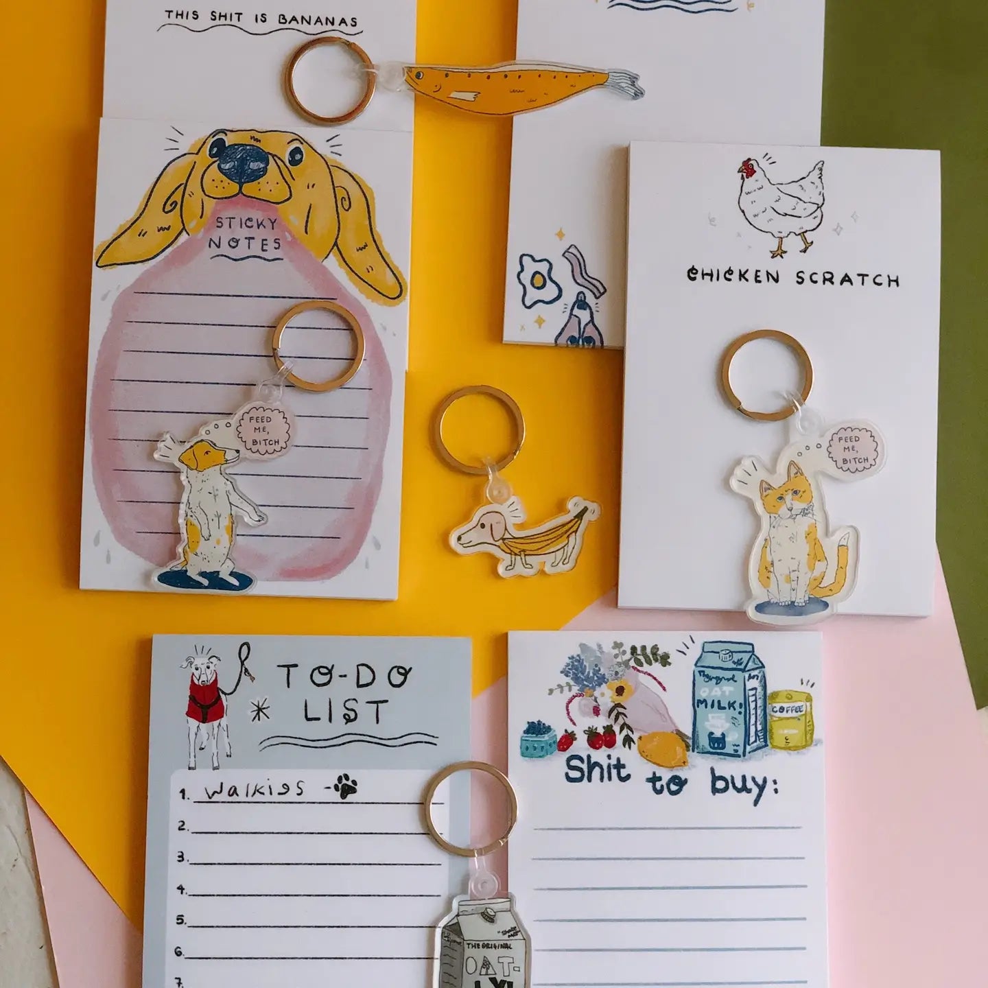Chicken Scratch Notepad