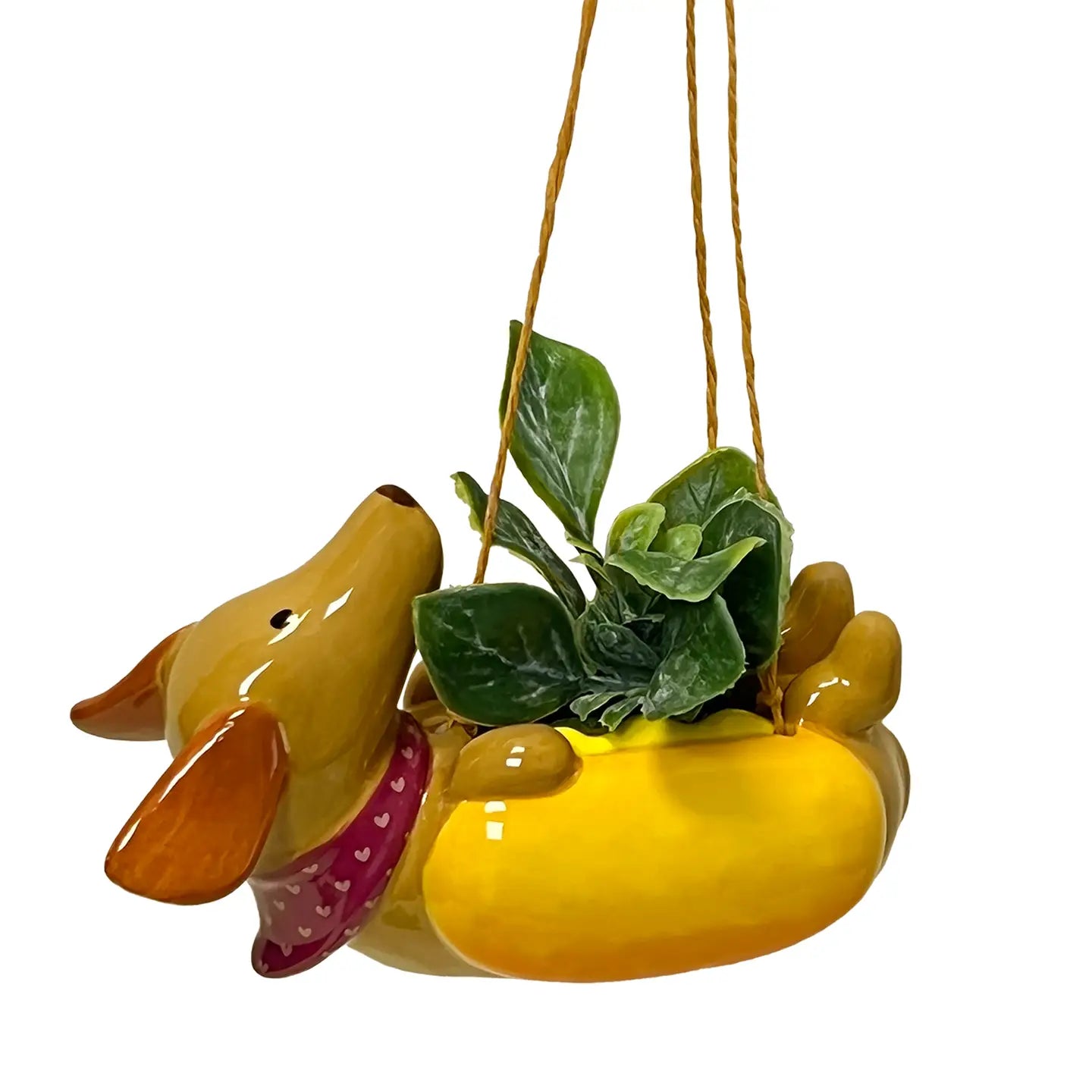 Dog Hanging Planter