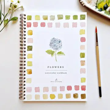Flowers - Watercolor Workbooks