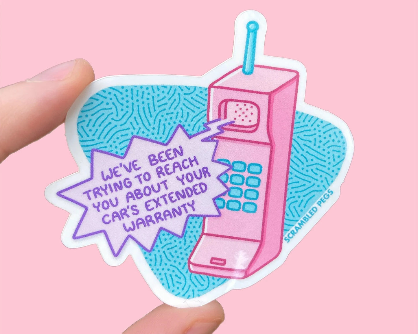 Extended Warranty Sticker