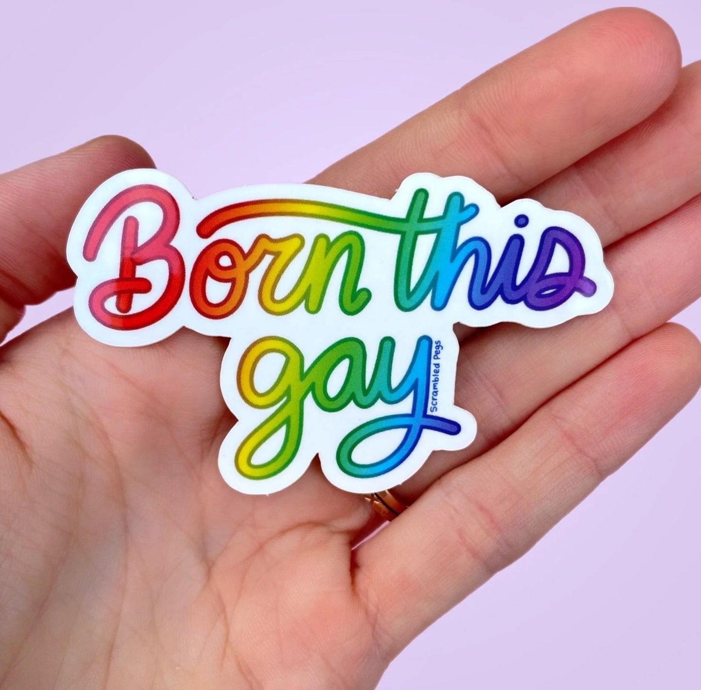 Born This Gay Sticker