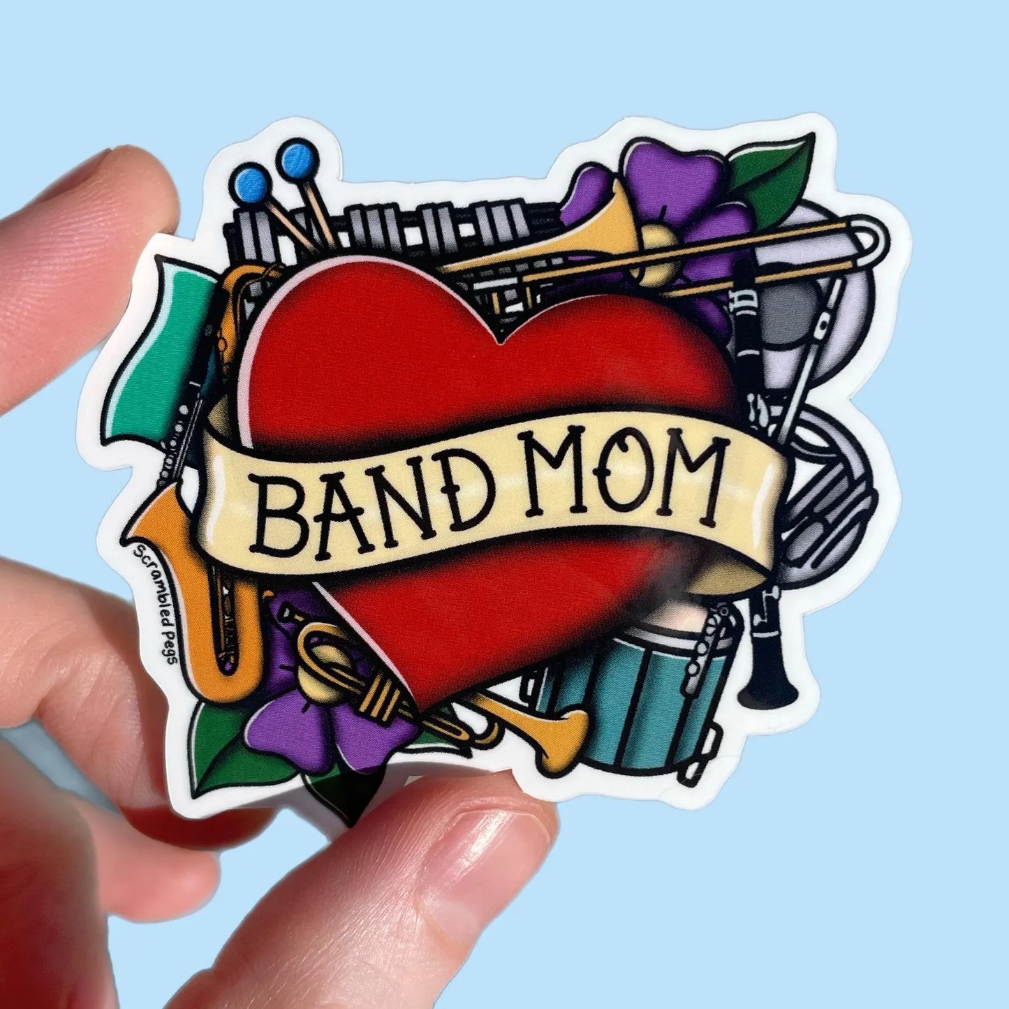 Band Mom Sticker