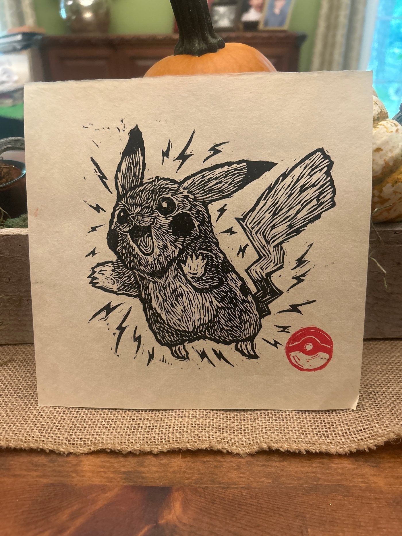 Pikachu Prints- Cap' n Mikey