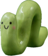 Mini inchworm Figurine