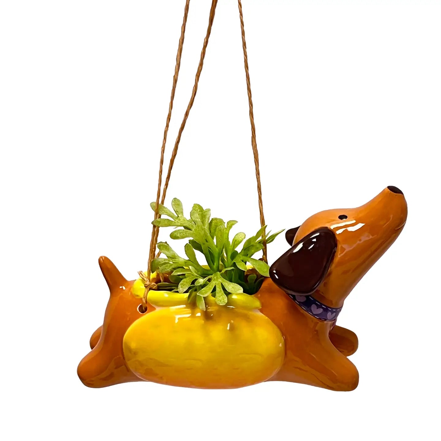 Dog Hanging Planter