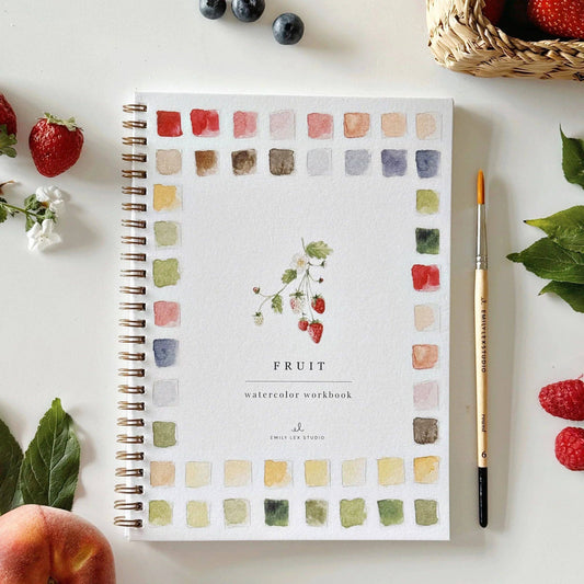 Fruit-Watercolor Workbooks
