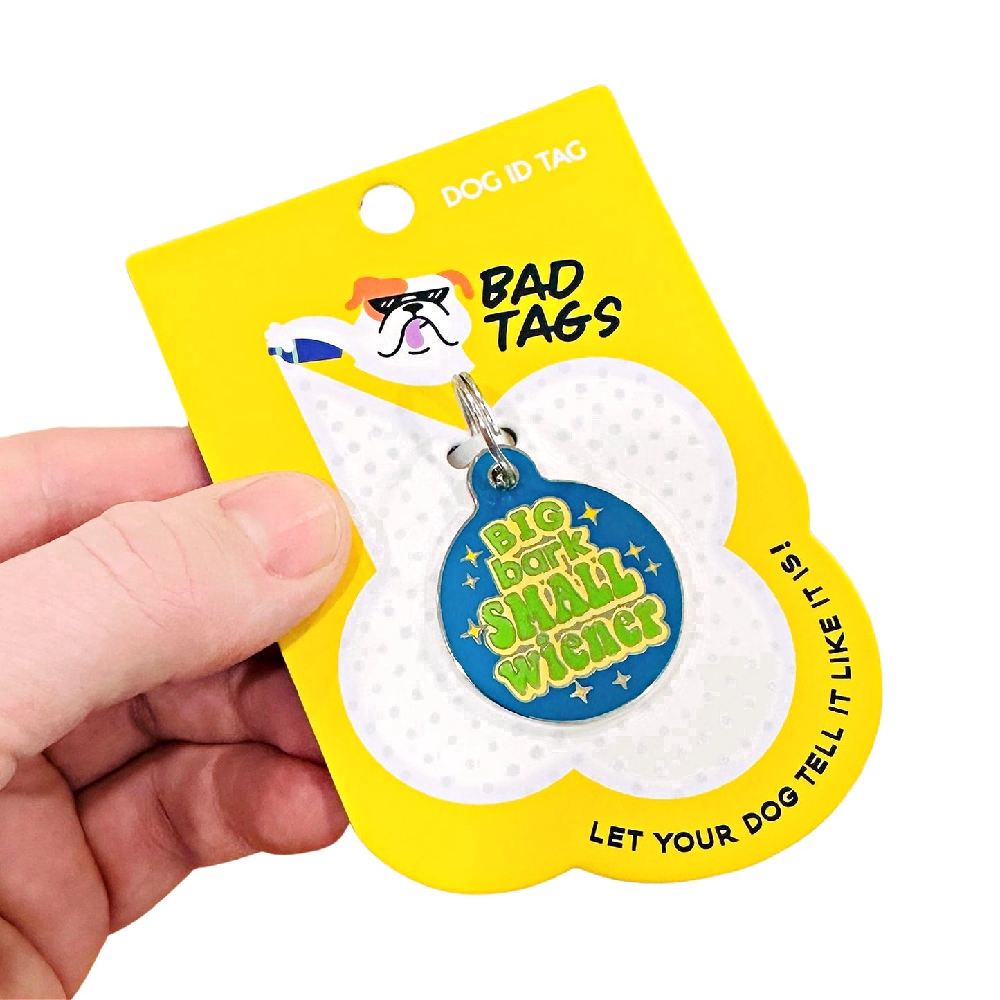 Pet ID Tags-Big Bark Small Wiener