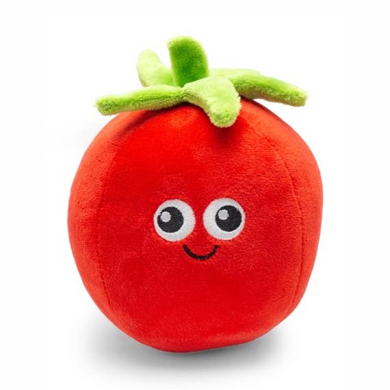 Thoozypet Tomato Plush Dog Toy