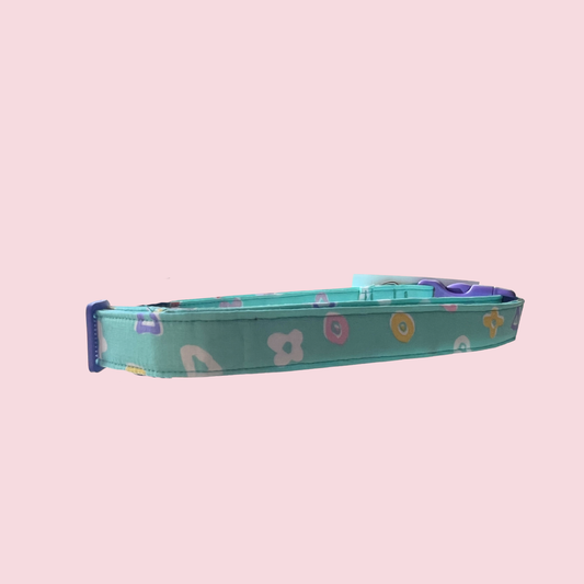 Upcycled Dog Collar, XL