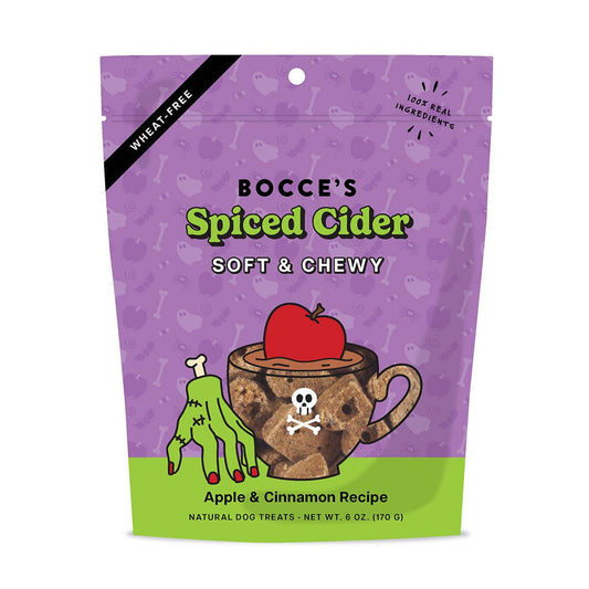 Bocce's Bakery Spiced Cider Soft & Chewy Dog Treats 6oz