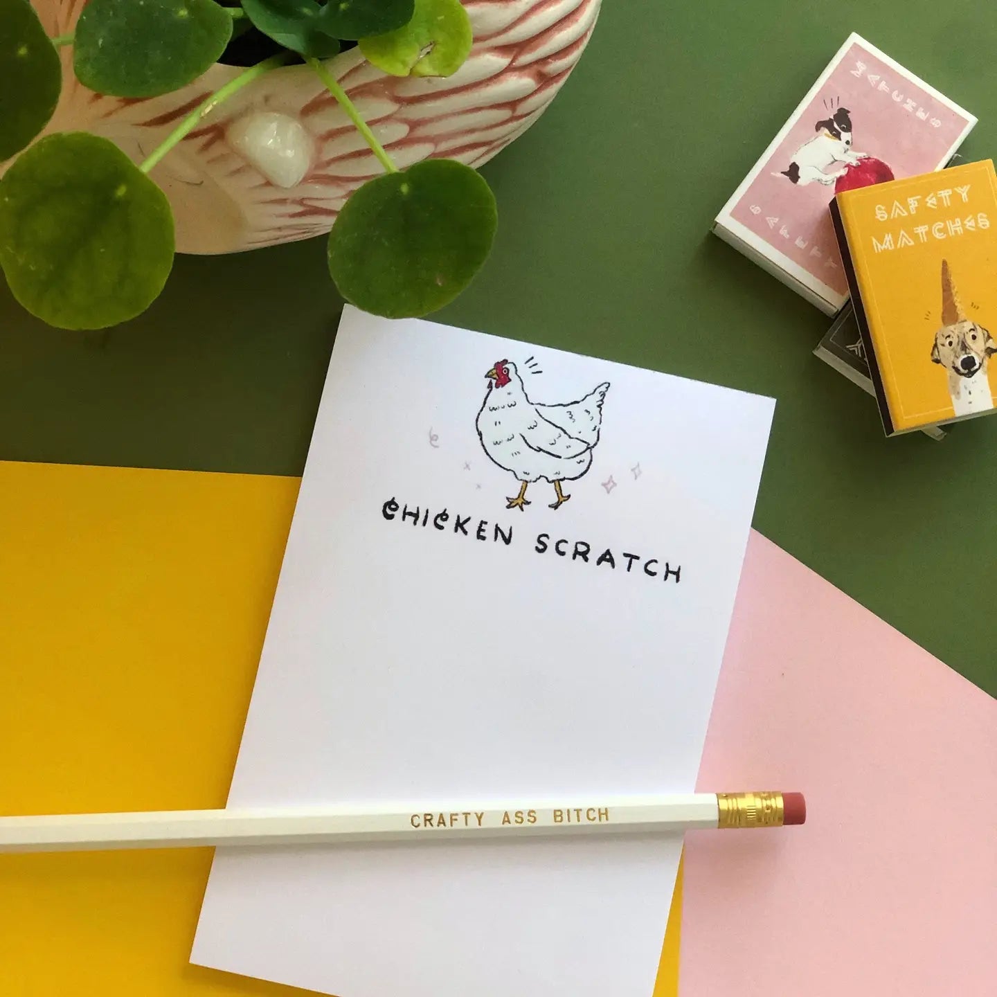 Chicken Scratch Notepad