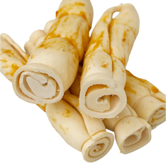 9''-10'' Cheek Rolls with Chicken