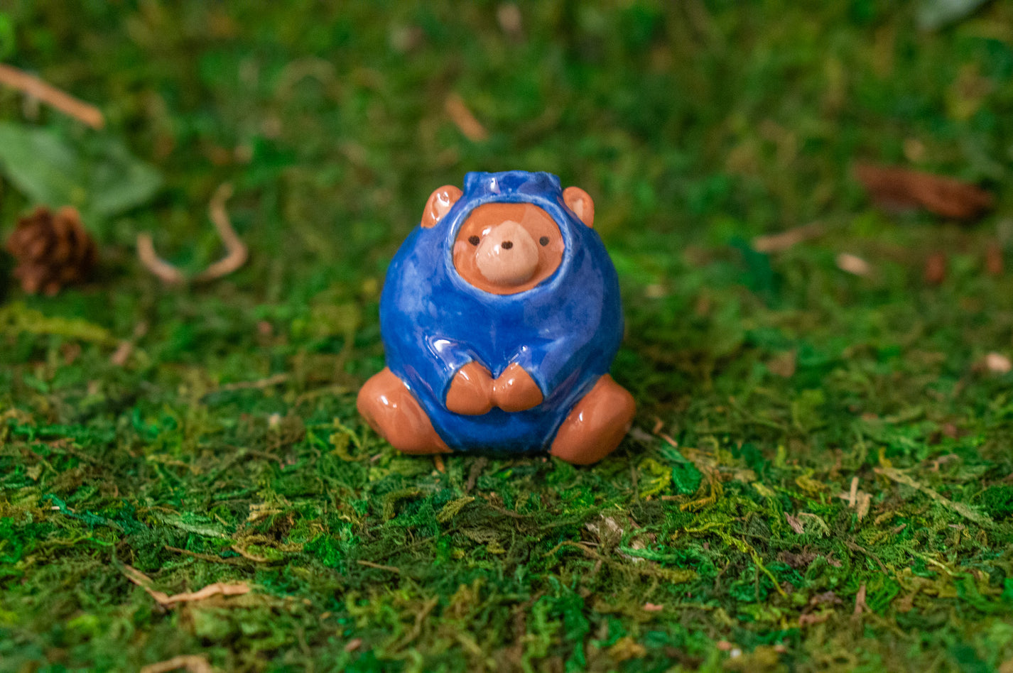 Blue-bear-ry Desk Buddy