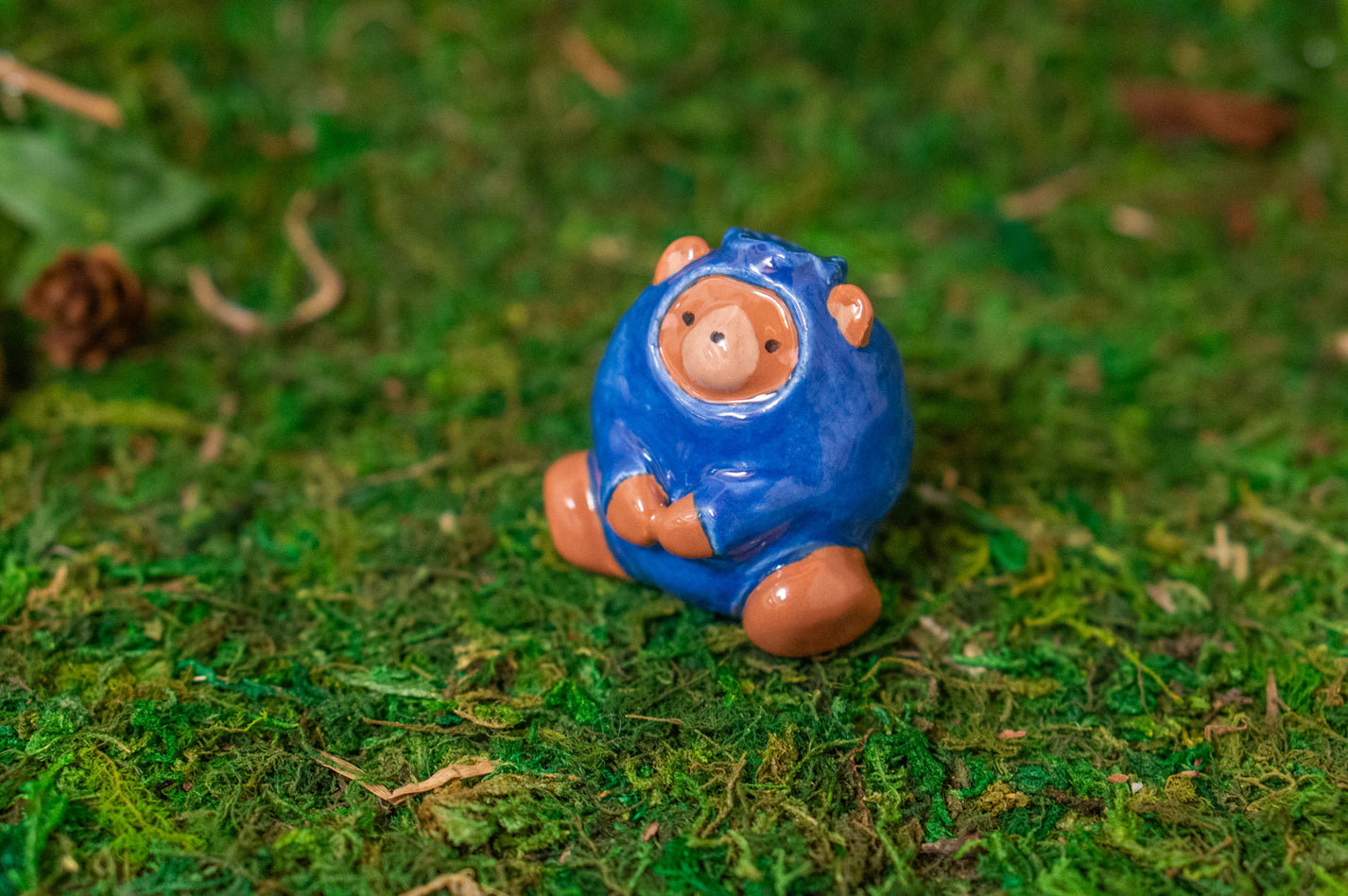 Blue-bear-ry Desk Buddy