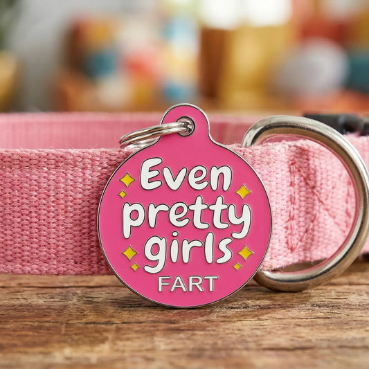 Pet ID Tags- Even Pretty Girls Fart