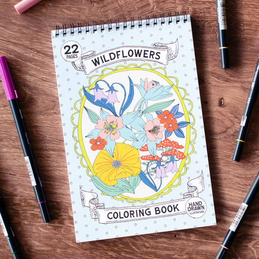 Wildflower- Coloring Books
