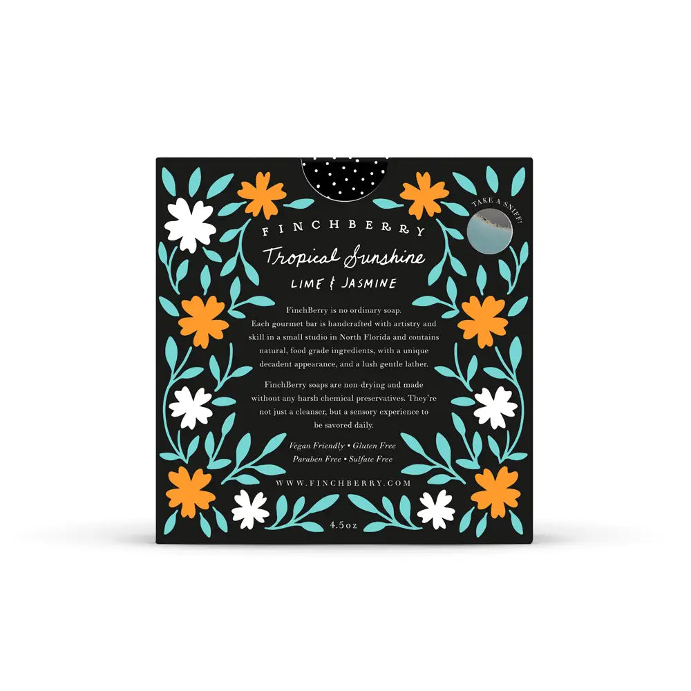 Tropical Sunshine Handmade Boxed Soap