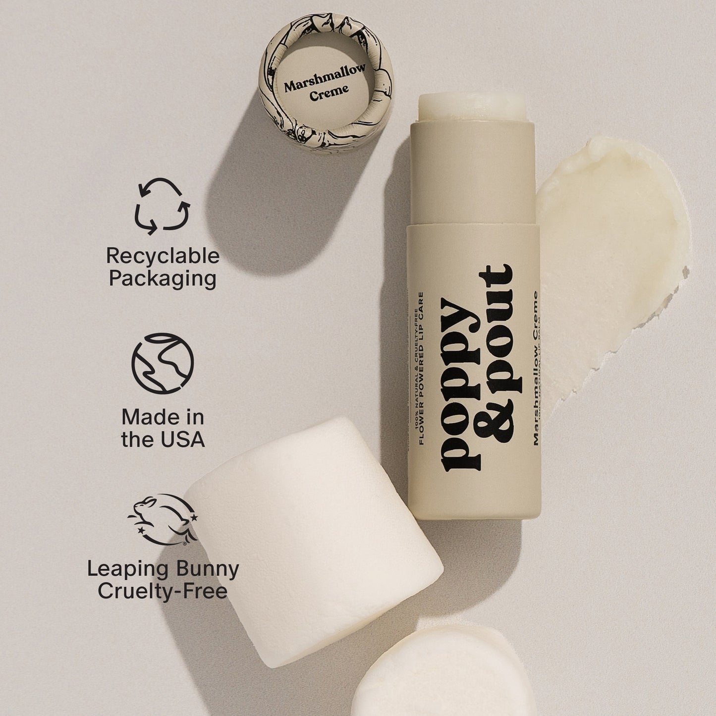 Marshmallow Creame-Lip Balm