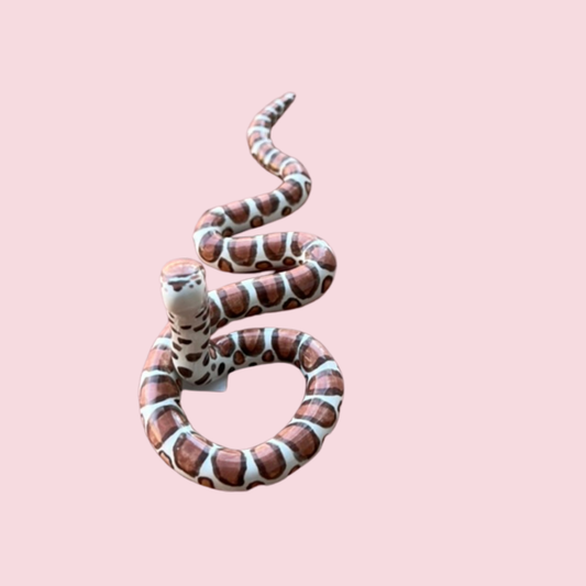 Detailed Mini Snake Figurine