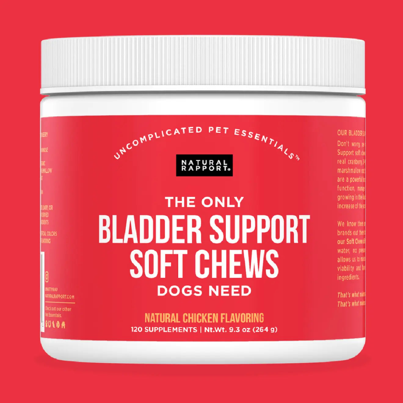 Bladder Support Soft Chews, 120ct.