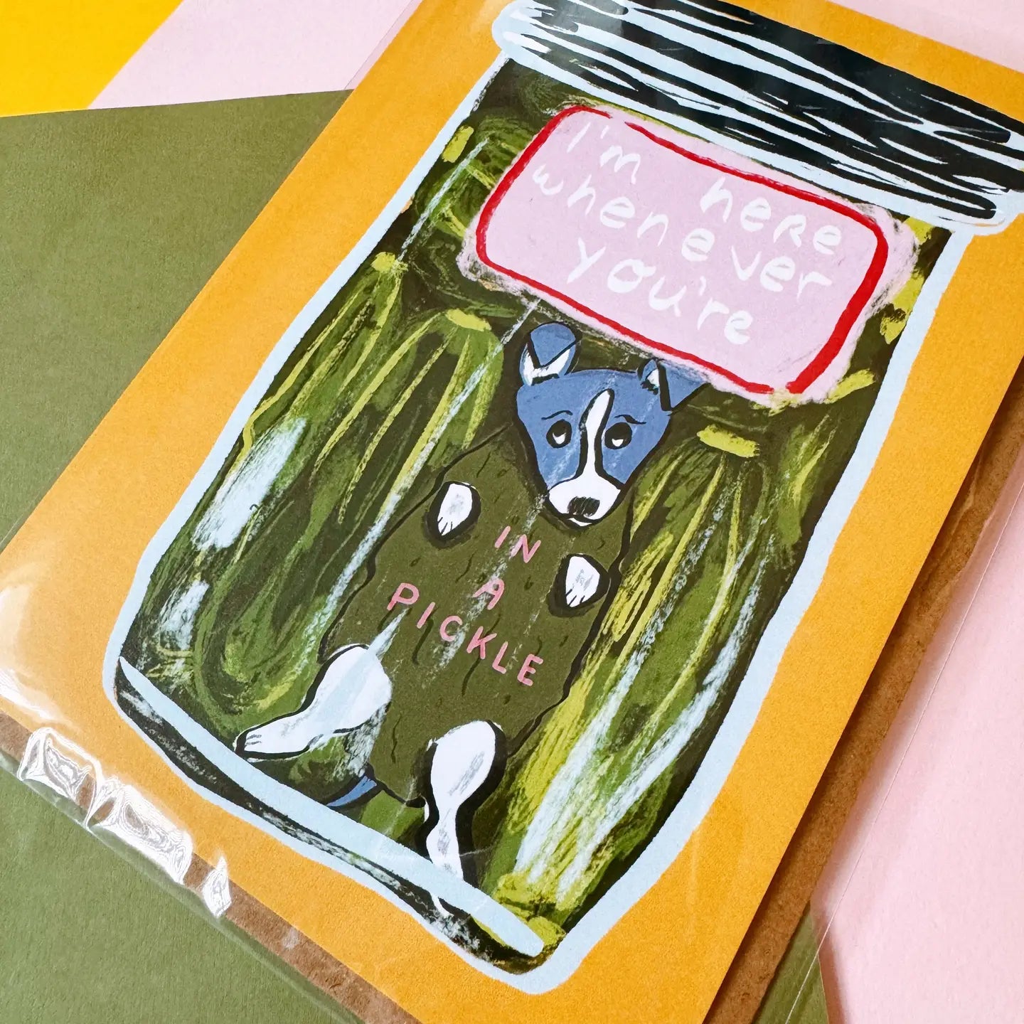 Pickle Support Card