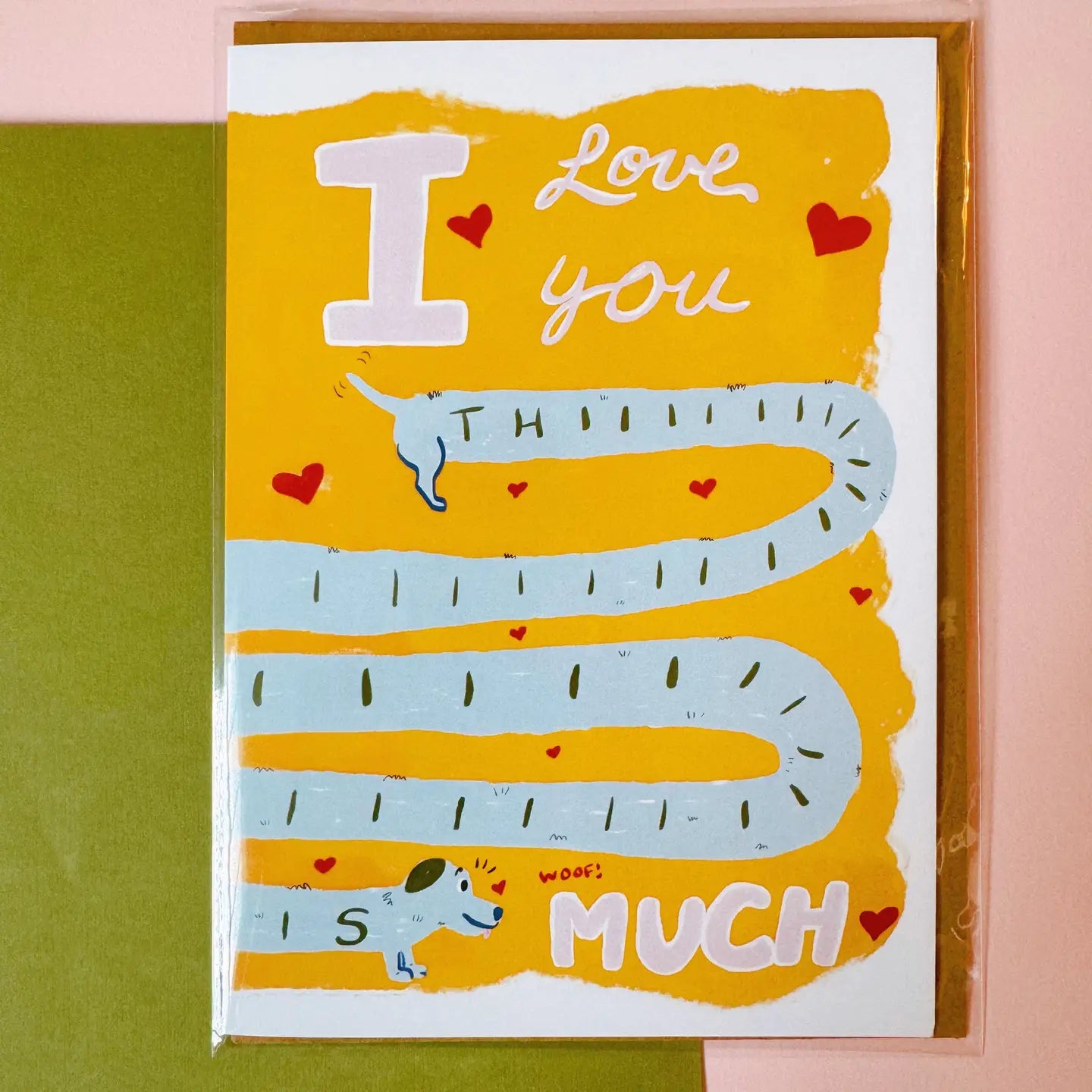 I Love You This Much Card