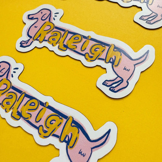 Raleigh Dog Magnet