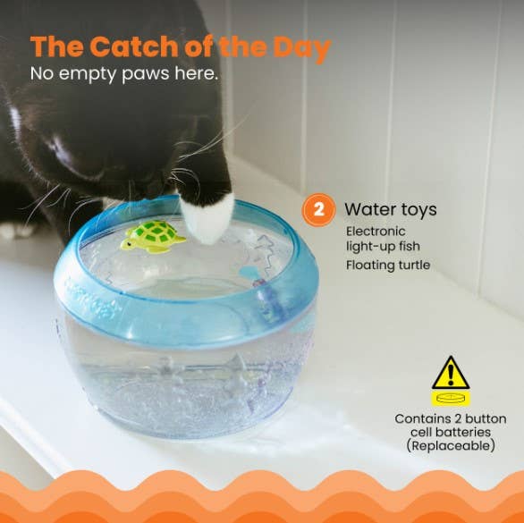 Catstages Meow-Smerizing Fish Bowl Cat Toy