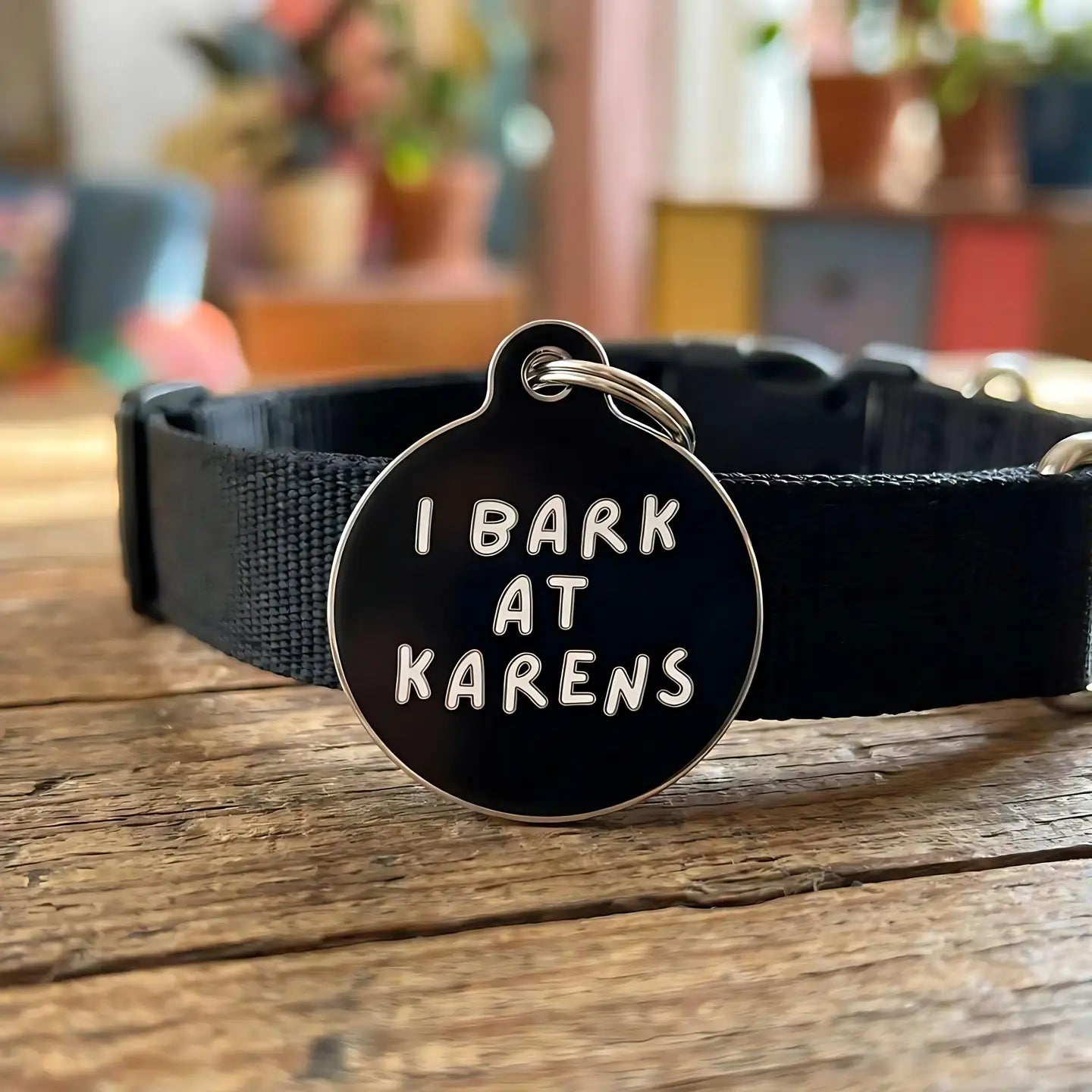 Pet ID Tags- I bark at Karens