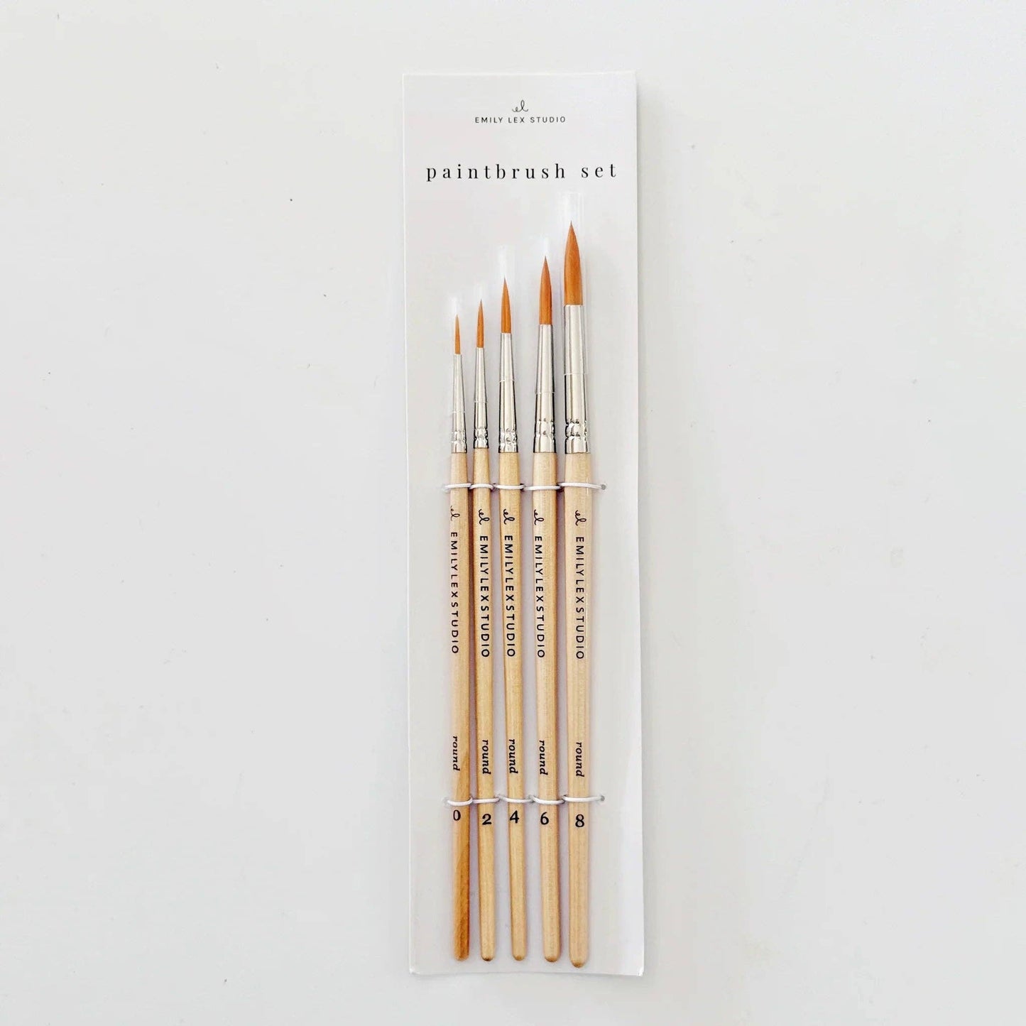 Watercolor Paintbrush-Set of 5