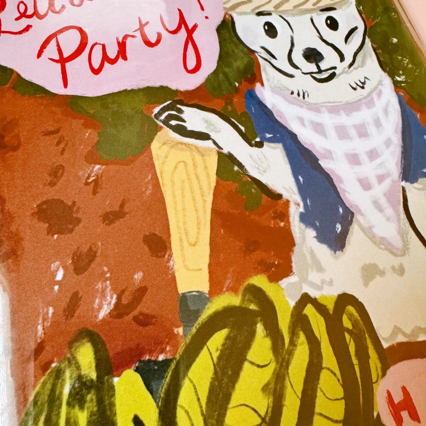 Lettuce Party Birthday Card