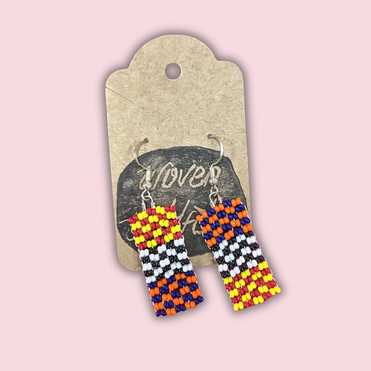 Checkered Earrings