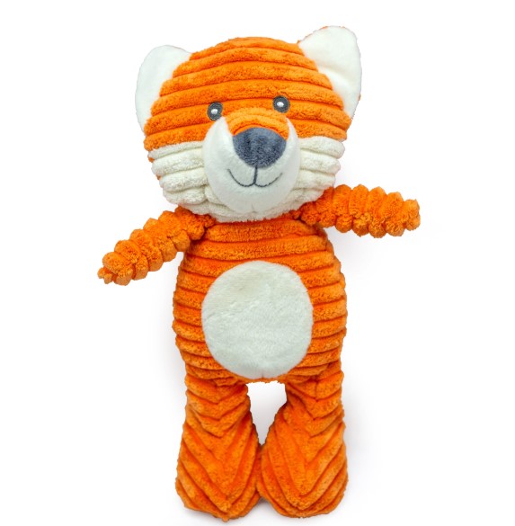 Thoozypet Tuff & Cuddly Fox Dog Toy