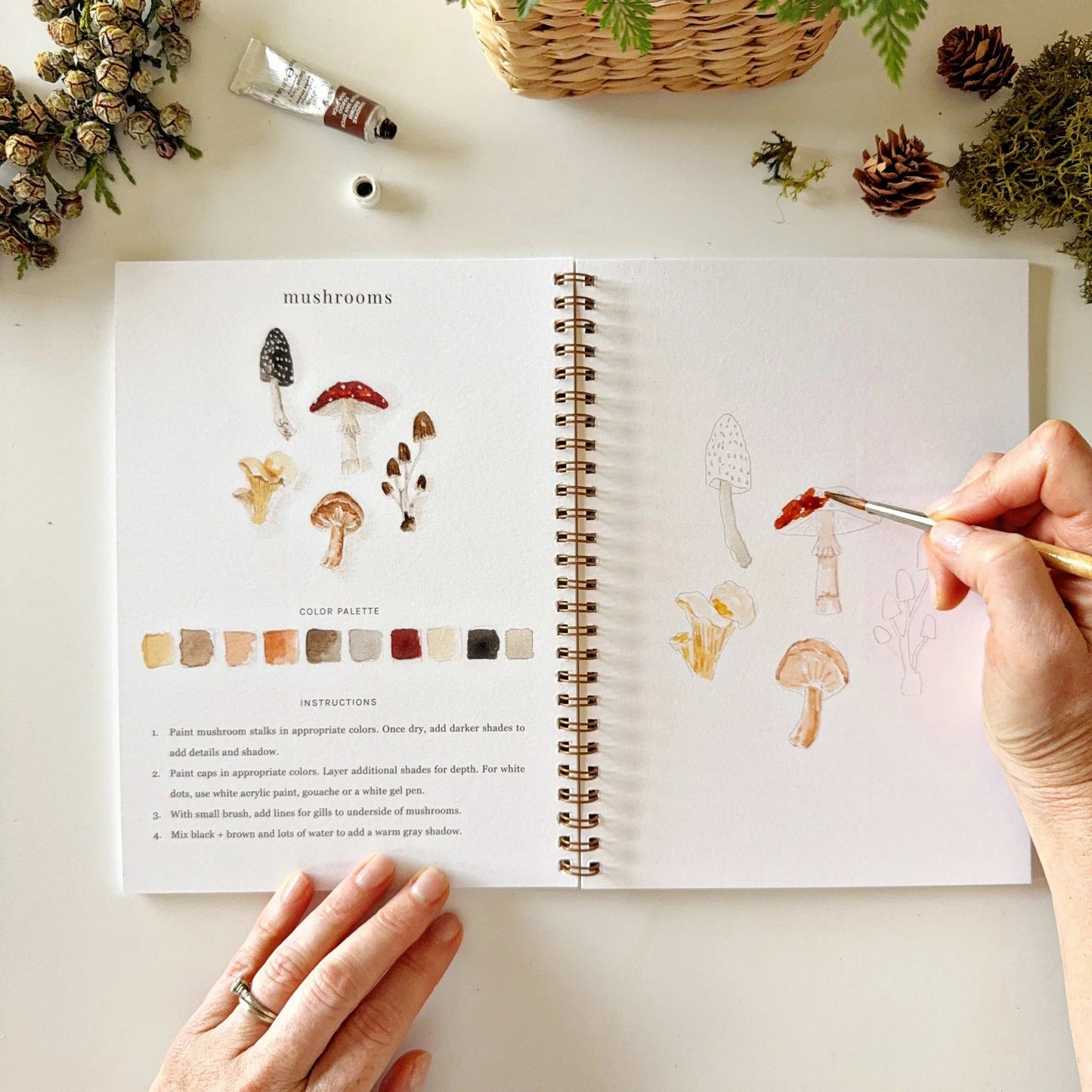 Woodland-Watercolor Workbooks
