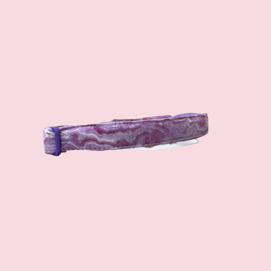 Upcycled Dog Collar, XS