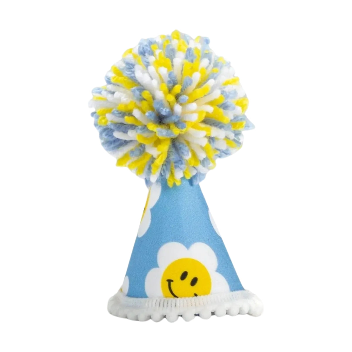 Blue Daisy Party Hat - S