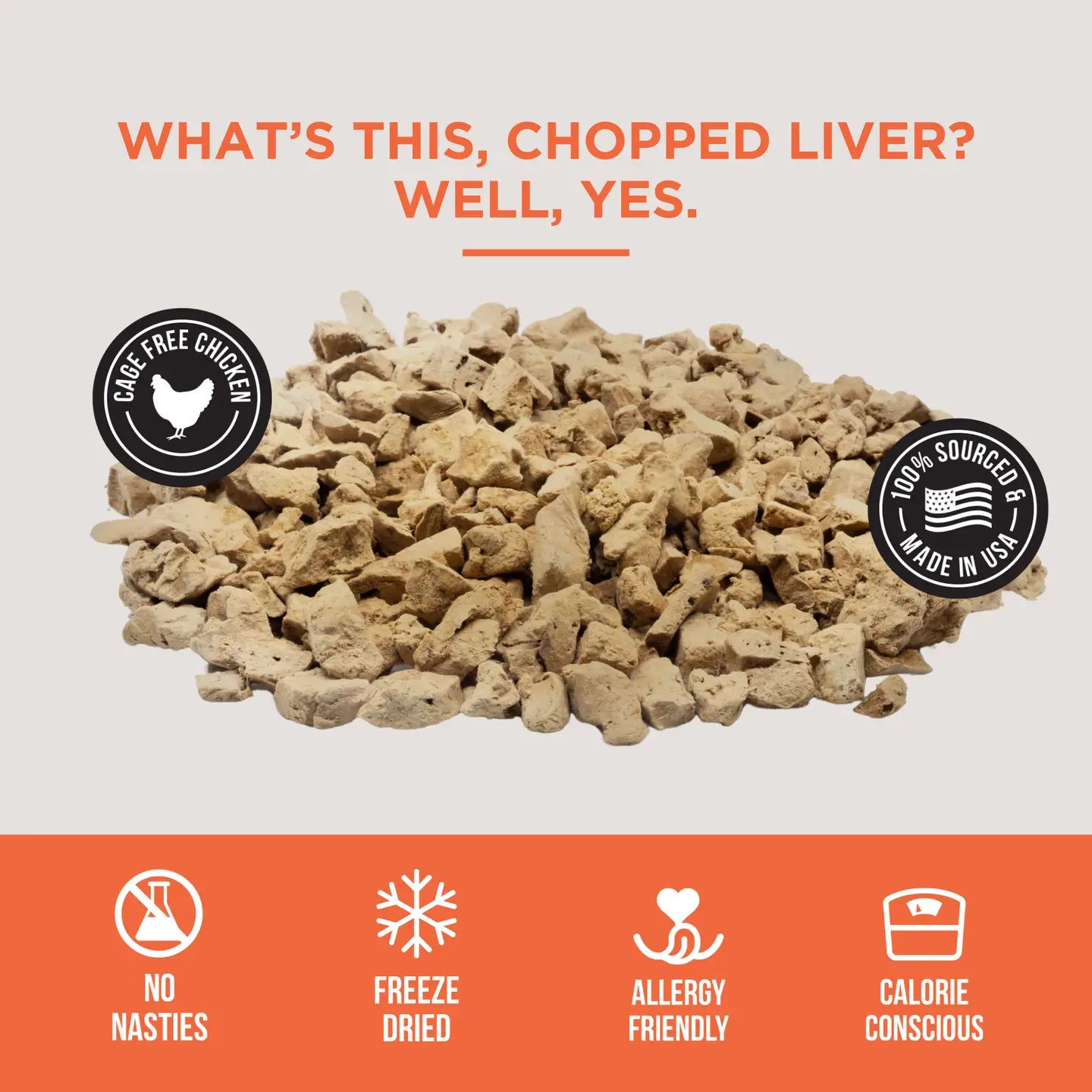 Freeze Dried Chicken Liver