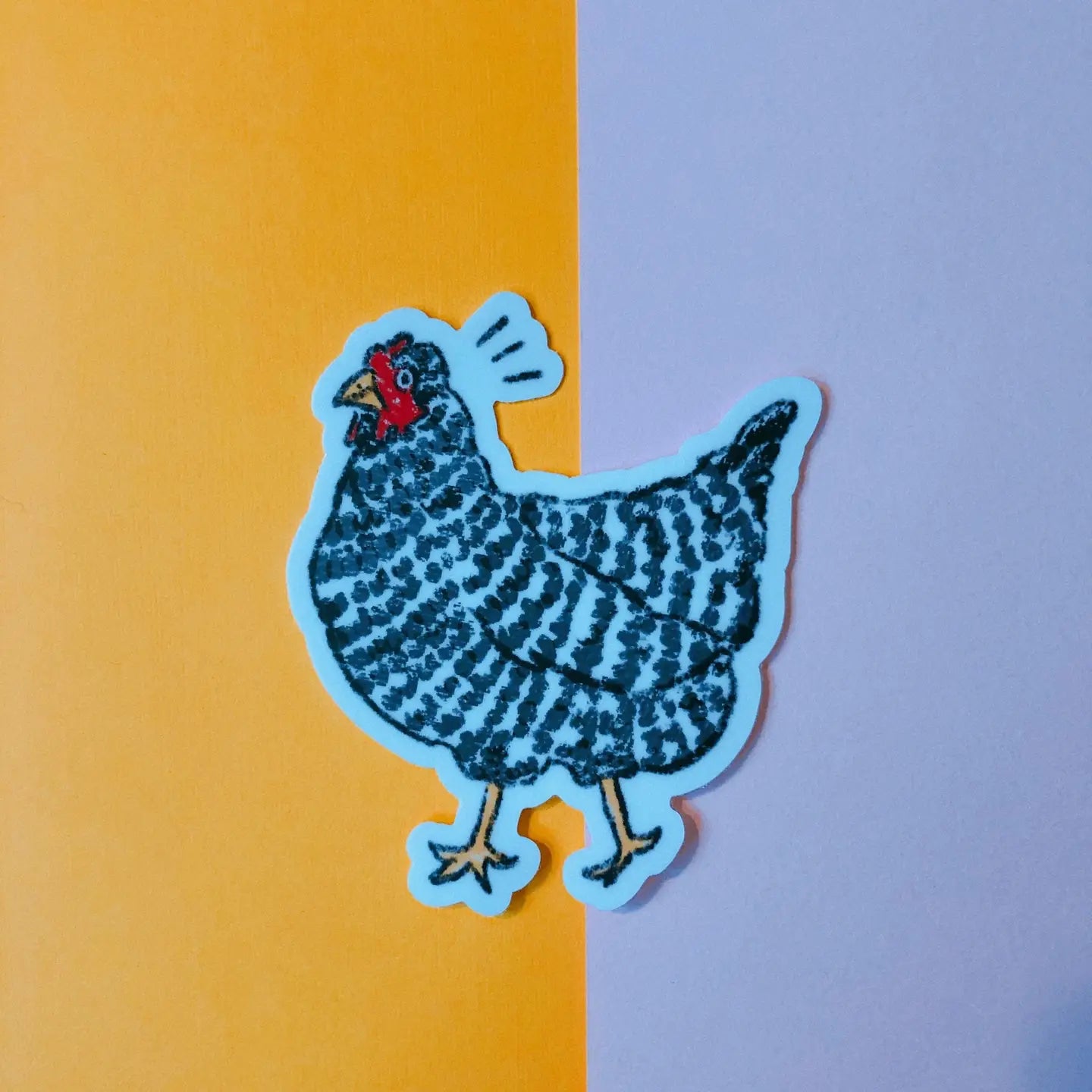 Sassy Chicken Sticker